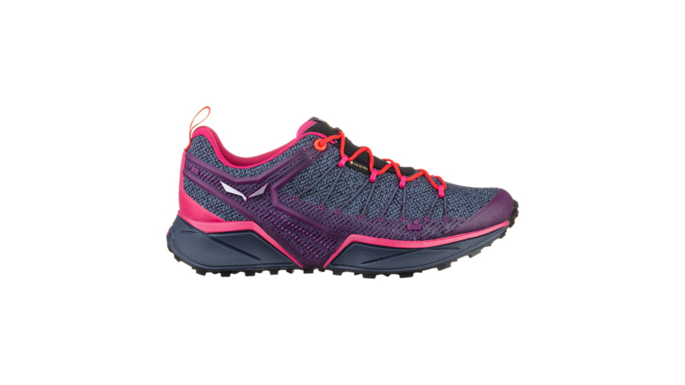 Salewa Dropline GTX Hiking Shoes - Womens, Ombre Blue/Virtual Pink, 6.5, 00-0000061367-3853-6.5