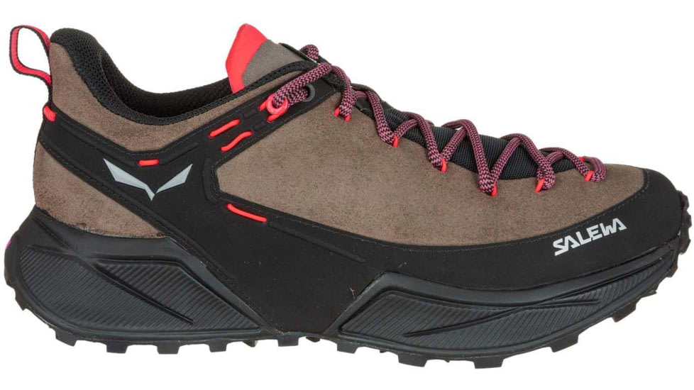 Salewa Dropline Leather Hiking Boots - Womens, Bungee Cord/Black, 8.5, 00-0000061394-7953-8.5