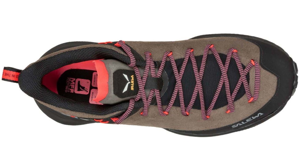 Salewa Dropline Leather Hiking Boots - Womens, Bungee Cord/Black, 8.5, 00-0000061394-7953-8.5