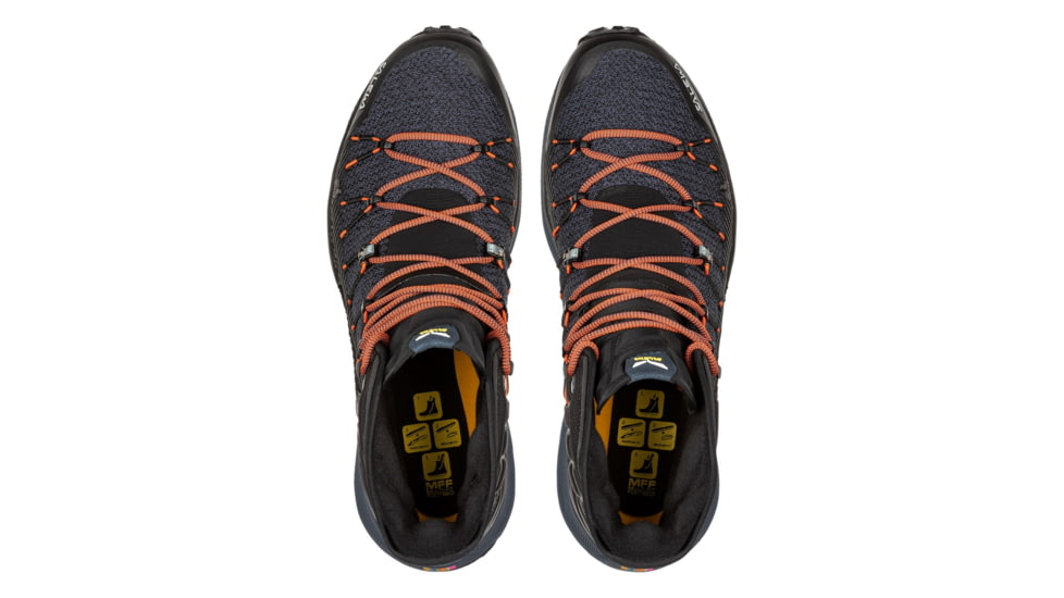 Salewa Dropline Mid Hiking Shoes - Mens, Black/Ombre Blue, 10, 00-0000061386-976-10