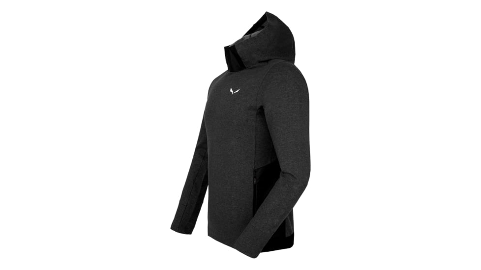 Salewa Fanes Am Hoody - Men, Medium, Black Out Melange, 00-0000028226-0936-M