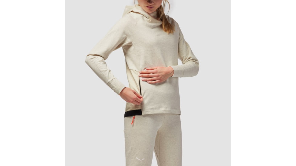 Salewa Fanes Am Hoody - Womens, Oatmeal, M, 00-0000028227-7260-M