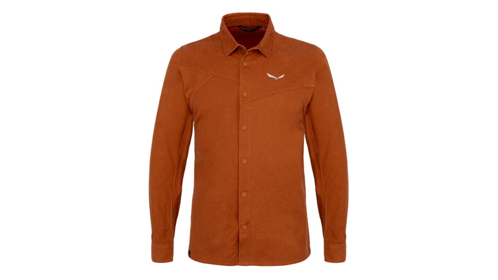 Salewa Fanes Hemp L/S Shirt - Men, Autumnal, XL, 00-0000028298-4170-XLExtra Large, Autumnal, 00-0000028298-4170-XL