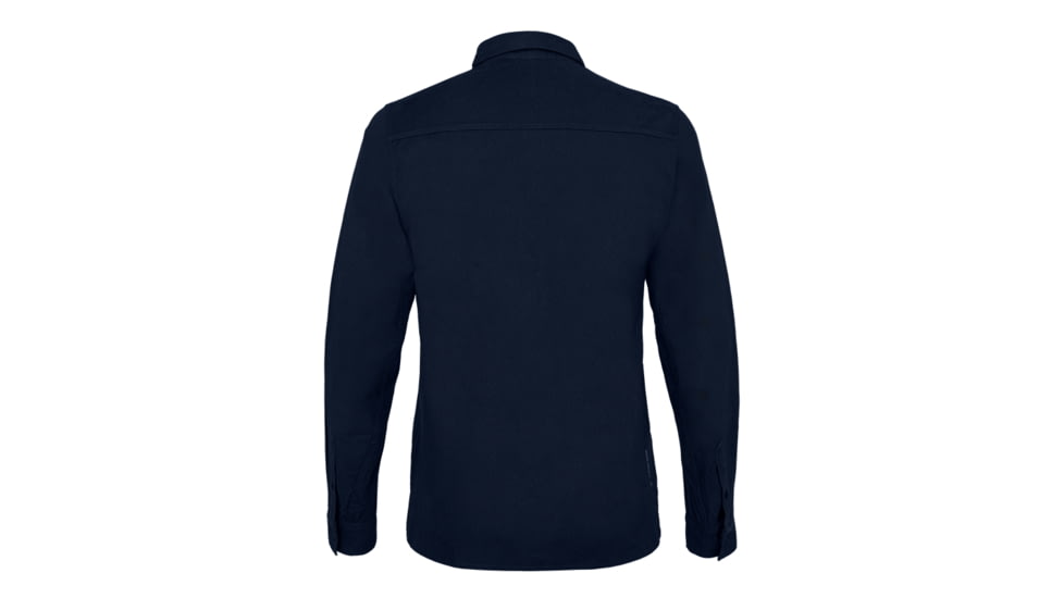 Salewa Fanes Hemp L/S Shirt - Men, Navy Blazer, XS, 00-0000028298-3960-XSExtra Small, Navy Blazer, 00-0000028298-3960-XS