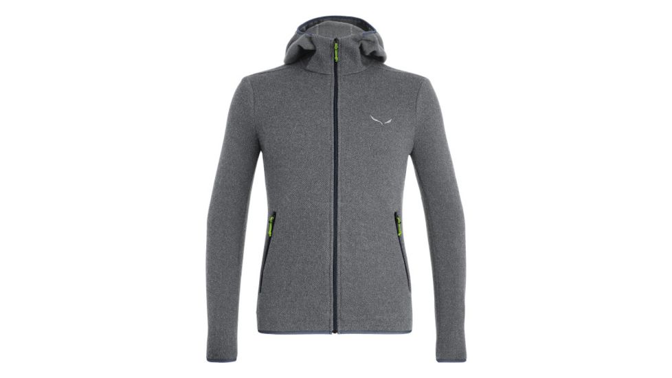 Salewa Fanes Hybrid Wool Jacket - Mens, Quiet Shade Melange, Large, 00-0000027617-538-L