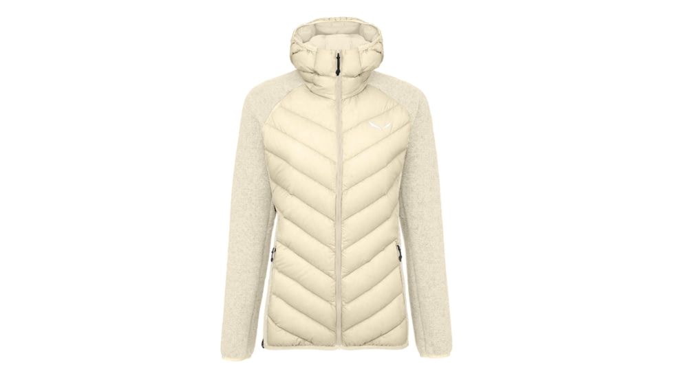 Salewa Fanes Sarner RDS Down Hybrid Jacket - Womens, Oatmeal, Small, 27761-7261-S