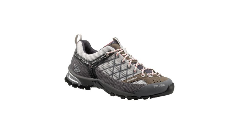 Salewa Fire Vent Shoe - Women's -6 US-Warm Grey / Walnut