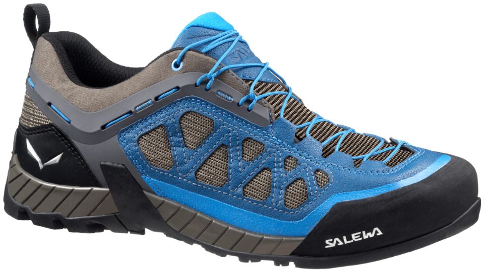 Salewa Firetail 3 Approach Shoe - Men's-Black Out/Mayan Blue-Medium-9