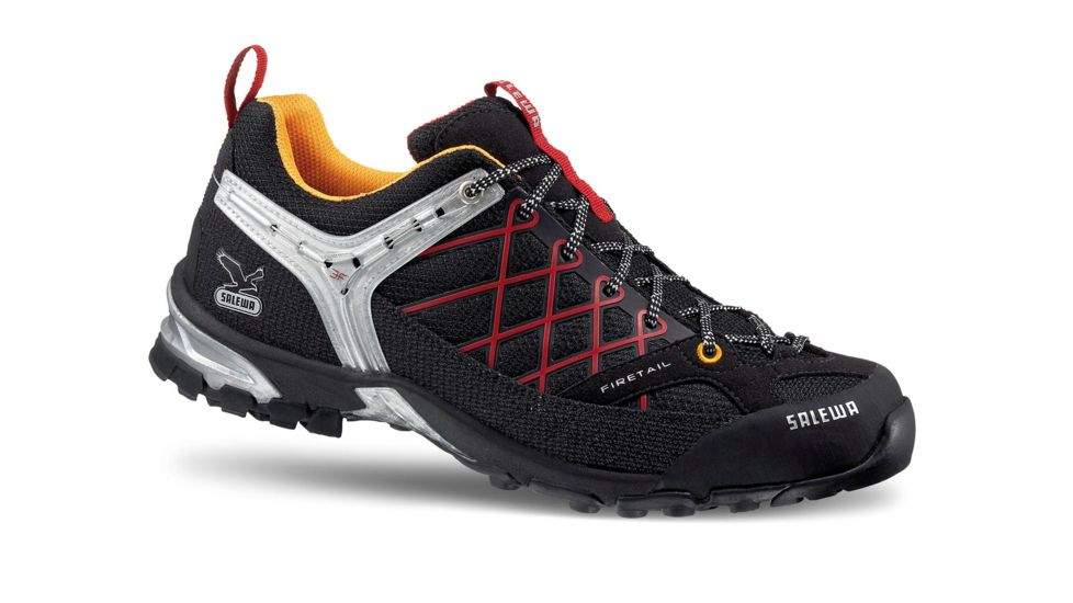 Salewa Firetail Approach Shoes - Men's-13 US-Black/Marigold