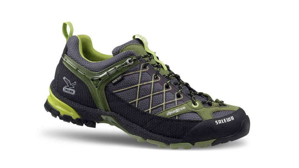 Salewa Firetail GTX Shoes - Men's-11.5 US-Carbon/Cactus