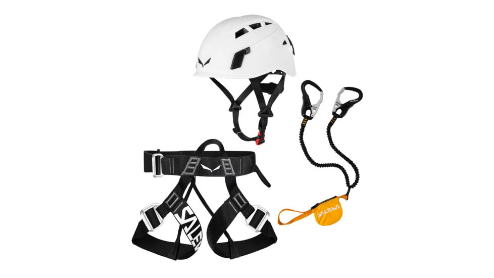 Salewa Footvear Kit VF CORE/VF EVO/TOXO 3.1, Black/Yellow, 8-955-955