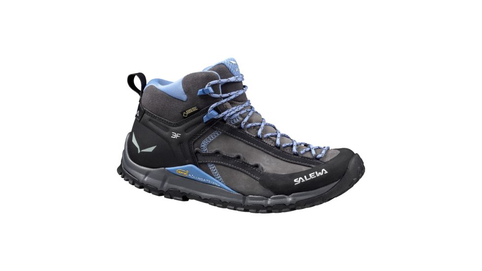 Salewa Hike Roller Mid GTX Hiking Boots - Women's, Pewter/Riviera, 7, 00-0000063444-4054-7-DEMO