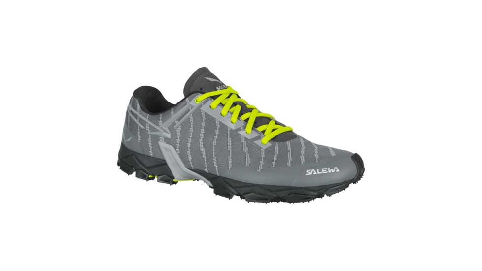Salewa Mens Lite Train Trail Running Shoe, Quiet Shade/Cactus, 13 US, 00-0000064406-535-13