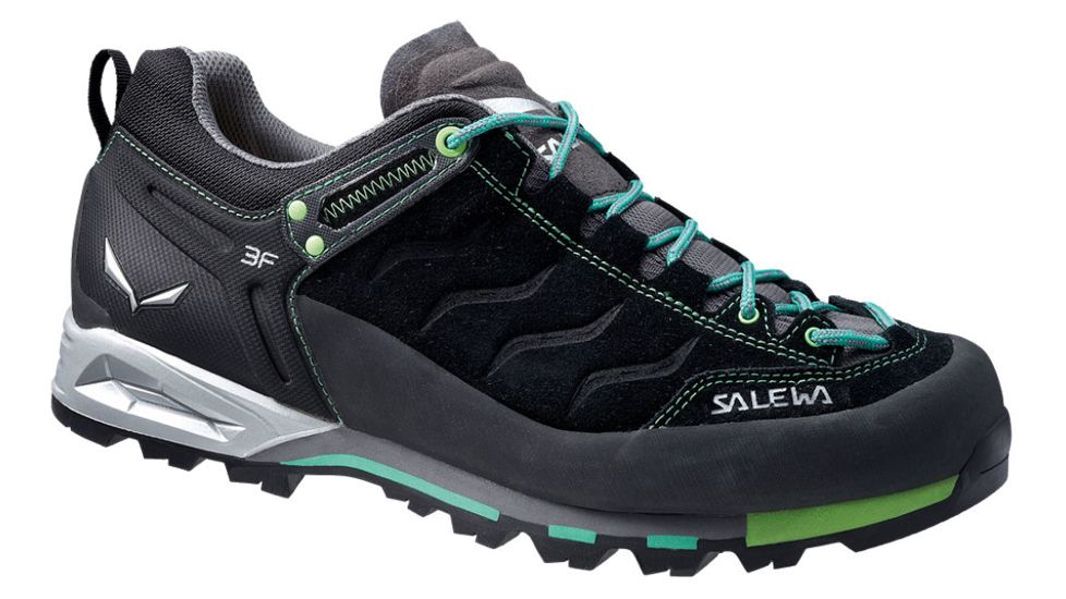 Mountain Trainer GTX Backpacking Shoe - Mens-Black/Assenzio-9 US