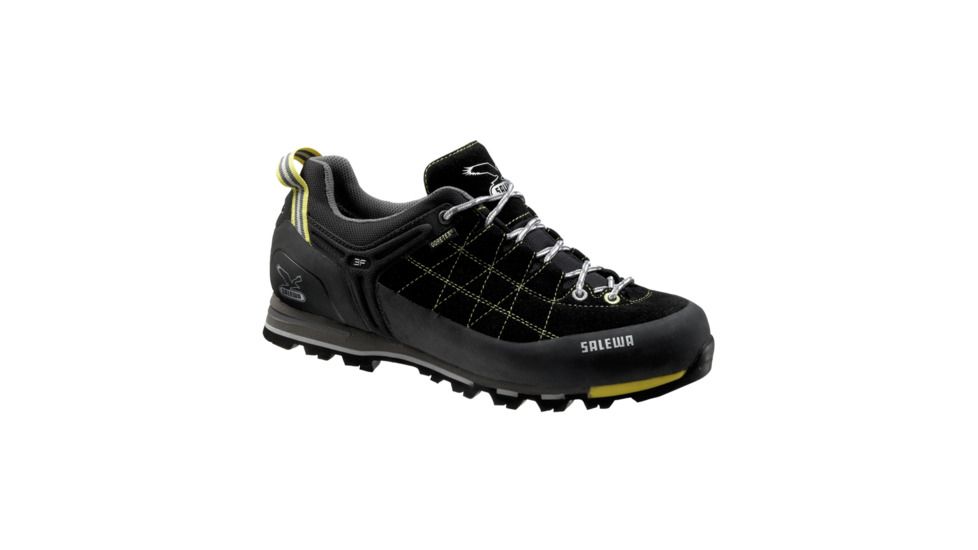 Salewa Mountain Trainer GTX Shoe - Men's-10.5 US-Black / Acid