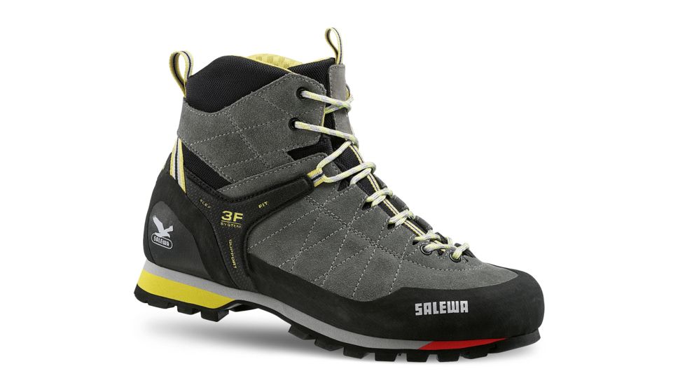 Salewa Mountain Trainer Mid GTX - Men's Clearance-Charcoal/Limeade-11 US