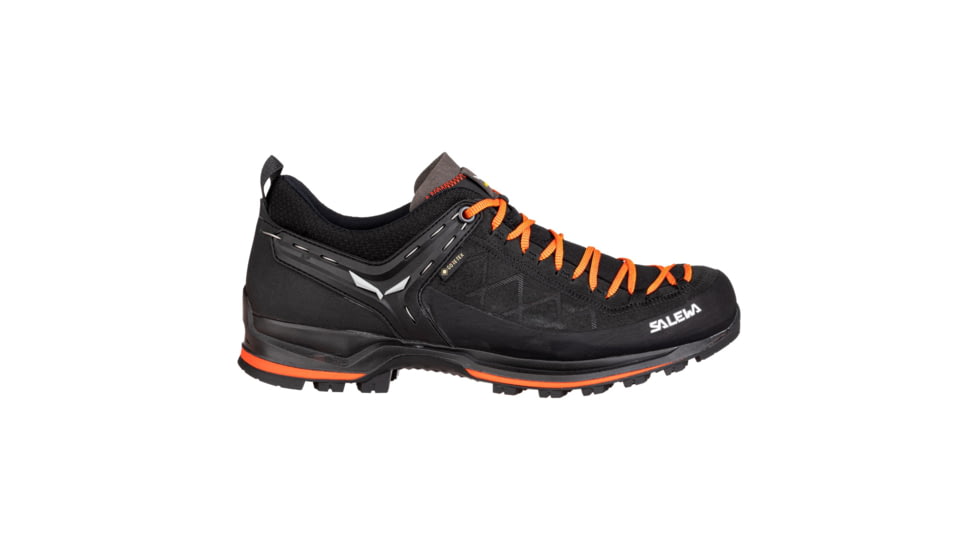 Salewa MTN Trainer 2 GTX Hiking Shoes - Mens, Black/Carrot, 8.5, 00-0000061356-933-8.5