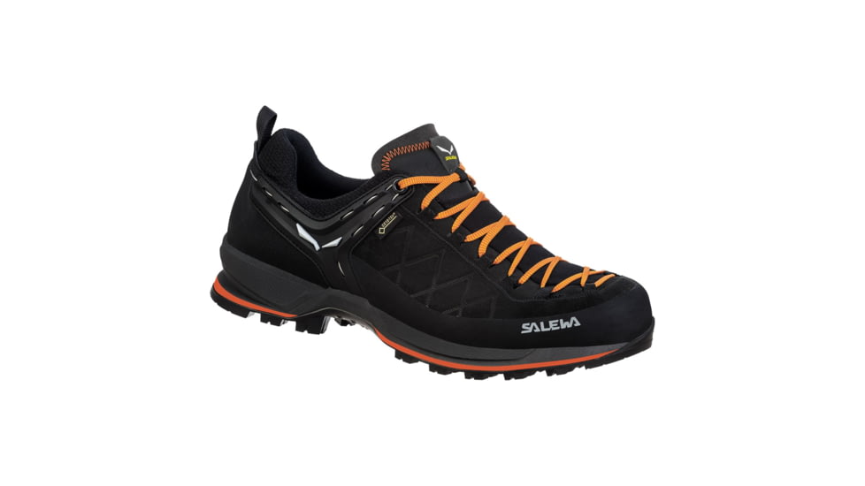 Salewa MTN Trainer 2 GTX Hiking Shoes - Mens, Black/Carrot, 8.5, 00-0000061356-933-8.5