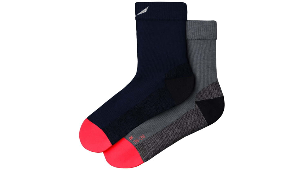 Salewa MTN Trainer Alpine Merino Qrt Sock - Womens, Medium Grey Melange, M, 00-0000069031-621-M