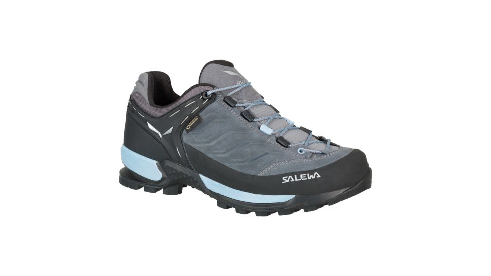 Salewa MTN Trainer GTX Women's Approach Shoes, Charcoal/Blue Fog, 00-0000063468-816