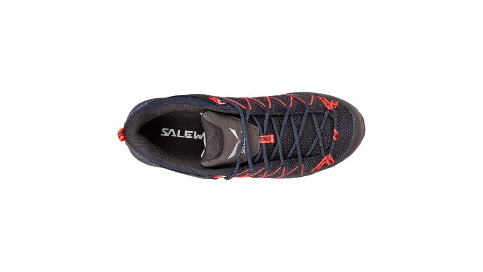 Salewa MTN Trainer Lite Hiking Shoes - Womens, Premium Navy/Fluo Coral, 9.5, 00-0000061364-3993-9.5