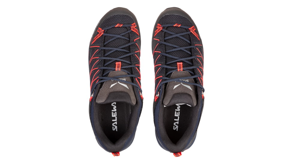 Salewa MTN Trainer Lite Hiking Shoes - Womens, Premium Navy/Fluo Coral, 9.5, 00-0000061364-3993-9.5
