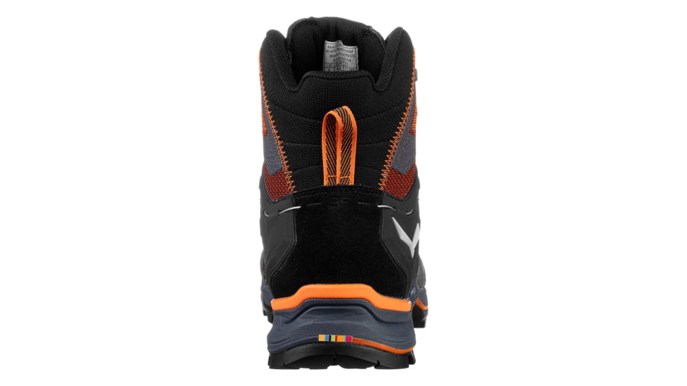 Salewa MTN Trainer Lite Mid GTX Hiking Shoes - Mens, Black Out/Carrot, 9.5, 00-0000061359-927-9.5