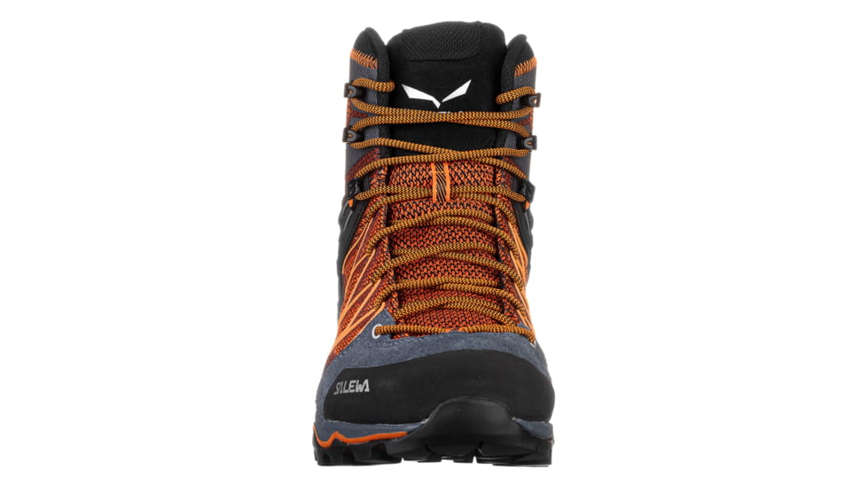 Salewa MTN Trainer Lite Mid GTX Hiking Shoes - Mens, Black Out/Carrot, 9.5, 00-0000061359-927-9.5