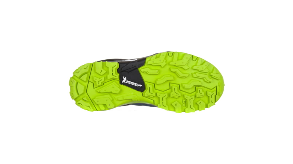 Salewa MTN Trainer WP Hiking Boots - Kids, Dark Denim/Cactus, 2, 00-0000064008-361-2