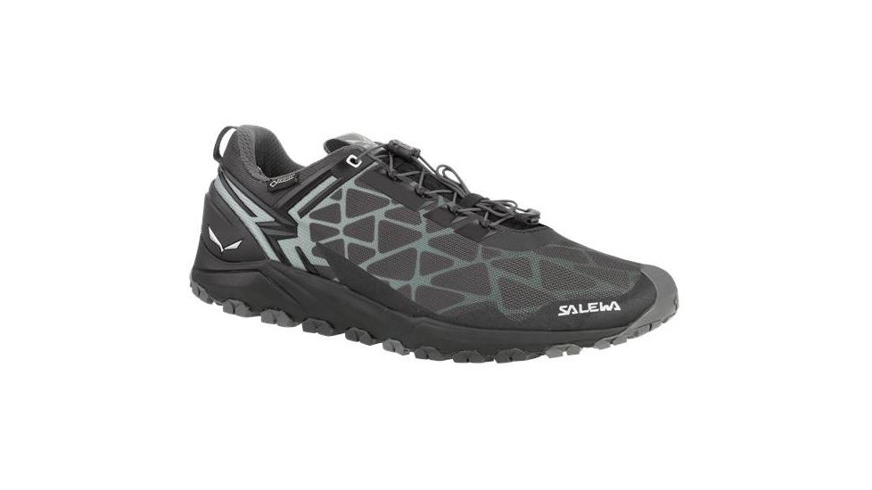 Salewa Multi Track GTX Hiking Shoe - Men's-Black/Silver-Medium-9