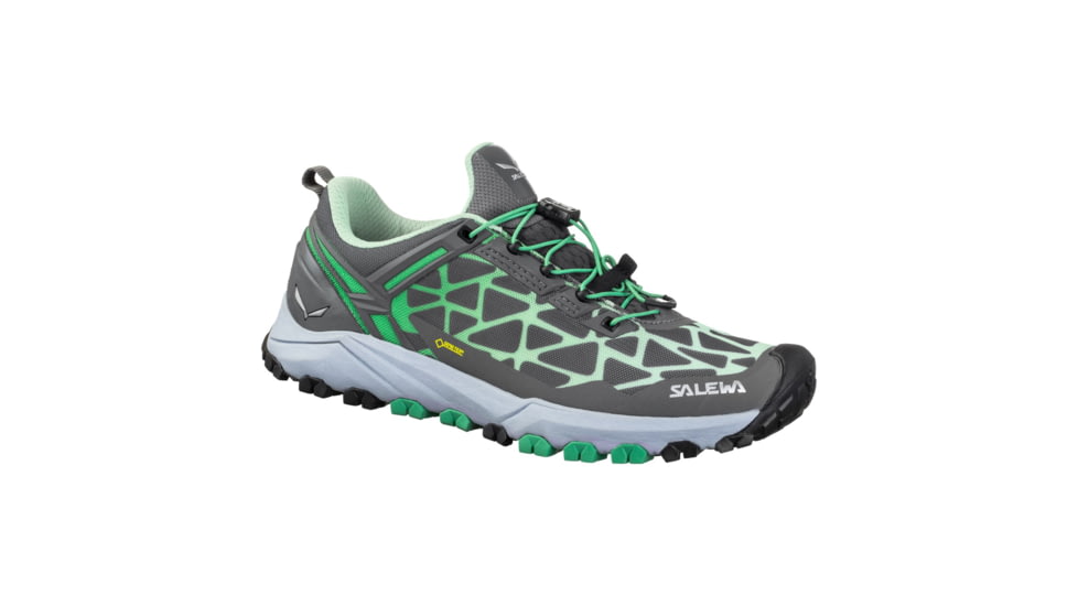 Salewa Multi Track Gtx Hiking Shoe - Womens, Charcoal/Ming Green, 11 US, 00-0000064413-808-11