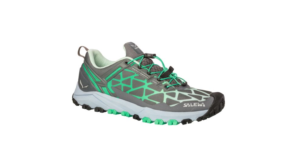 Salewa Multi Track GTX Women's Hiking Shoes, Charcoal/Ming Green, 00-0000064413-808