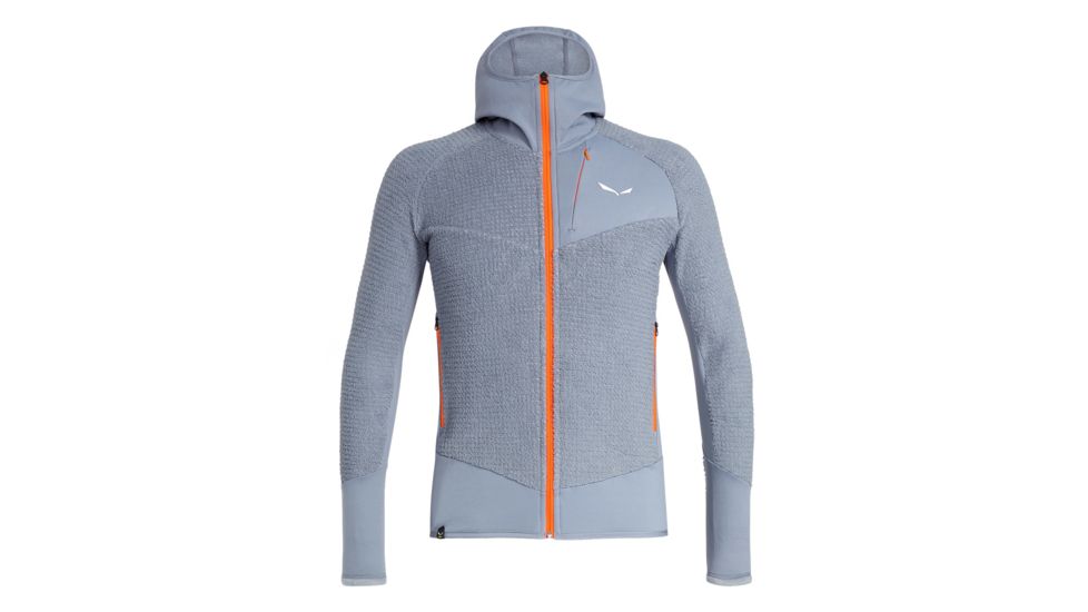 Salewa Ortles 2 Ptc Highloft Full-Zip Hoody - Mens, Flint Stone/4570, Small, 00-0000026242-311-S