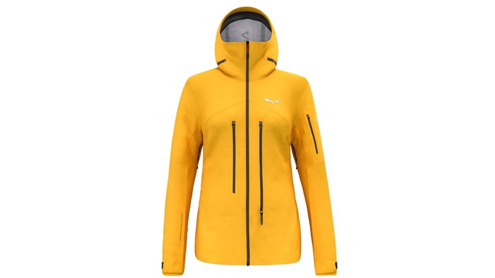 Salewa Ortles Gtx Pro Jacket - Womens, Gold, Extra Small, 28930-2190-XS