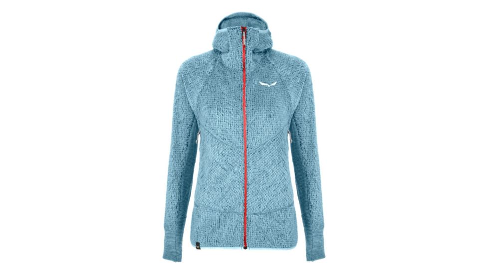 Salewa Ortles Ptc/Wo Hloft Full Zip Hoody - Womens, Blue Fog, Small, 00-0000027518-341-S