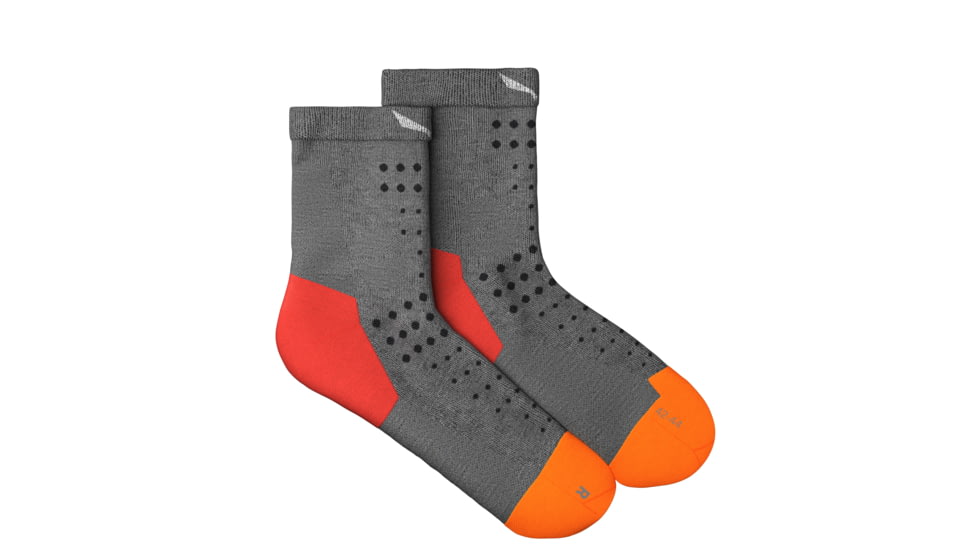 Salewa Pedroc AM QRT Sock - Men's, L. Grey M., 39-41, 00-0000069055-0641-S