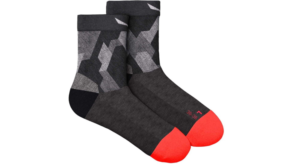 Salewa Pedroc Camu Am W Qrt Sock - Women's, Black Out, L, 00-0000069040-911-L, Black Out, 42-44, 00-0000069040-0911-L
