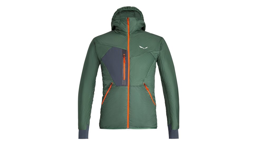 Salewa Pedroc Hyb. Awp Hood Jacket - Mens, Myrtle, Large, 00-0000027427-5941-L