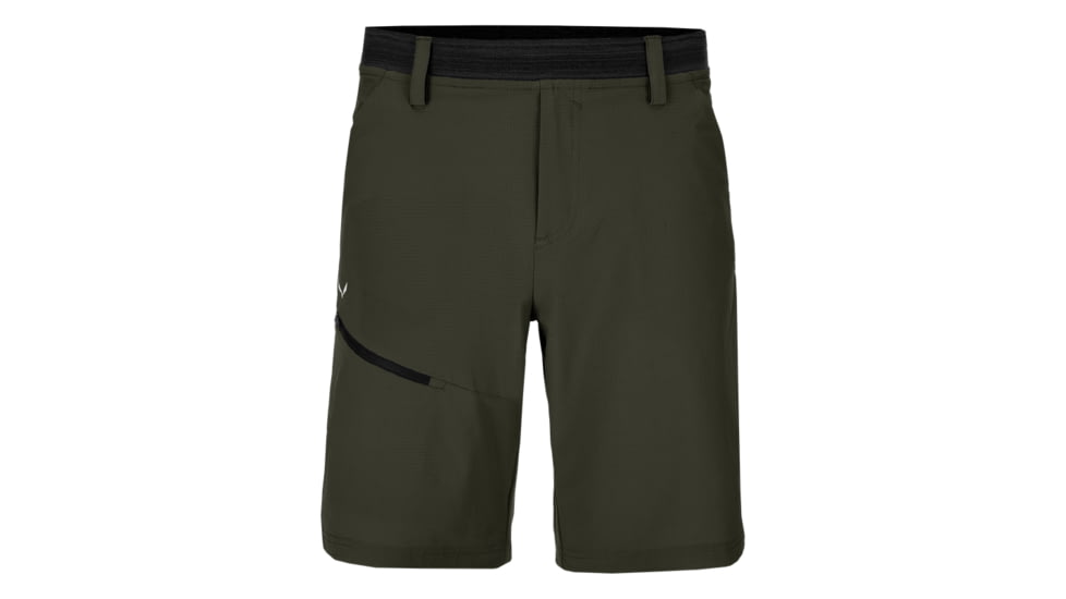 Salewa Puez 3 DST Shorts - Mens, Dark Olive, XL, 00-0000027401-5280-XL