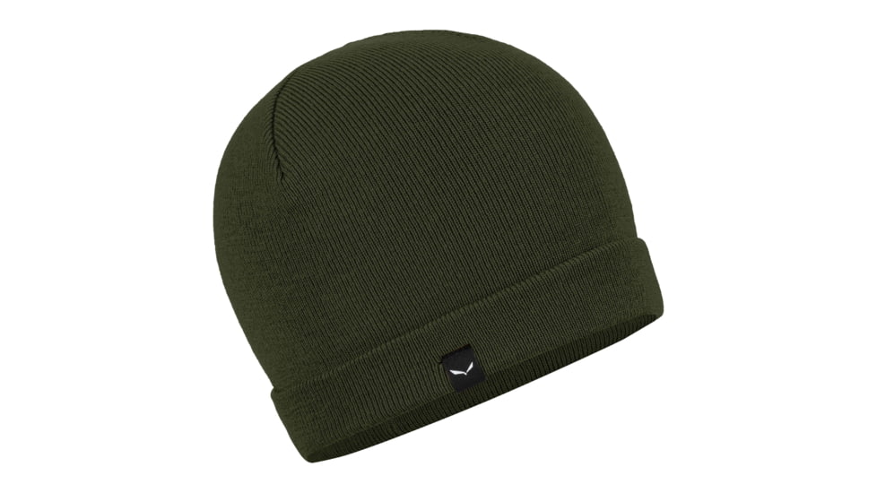 Salewa Puez Am Beanie, Dark Olive, UNI58, 28773-5280