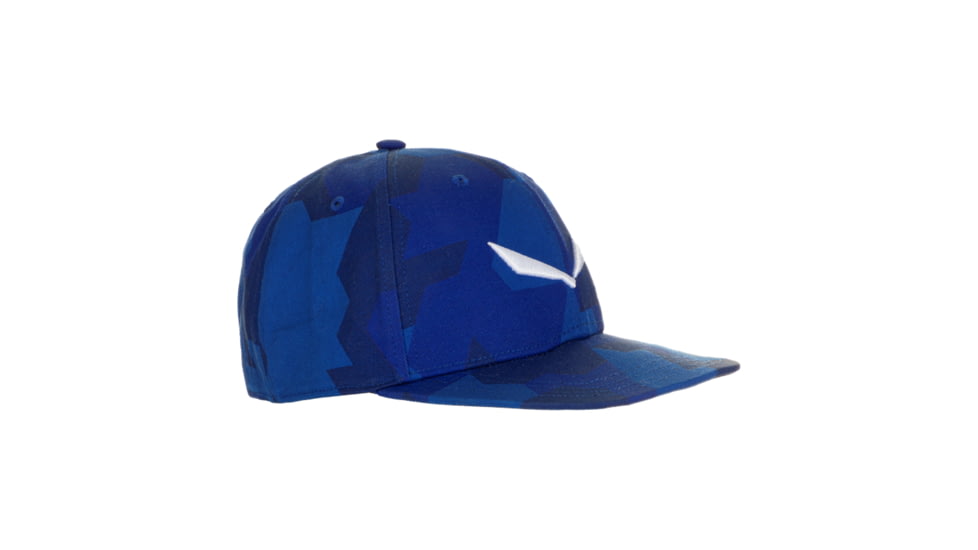 Salewa Puez Camou Flat Cap, Electric Camou, One Size, 00-0000026482-8624-UNI58