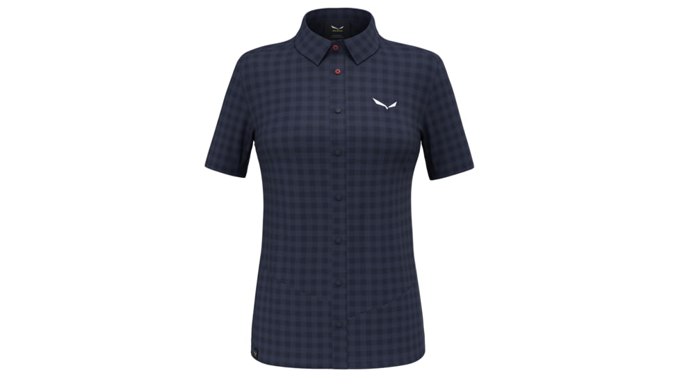 Salewa Puez Dry S/S Shirt - Women's, Navy Blazer, S, 00-0000028628-3960-S