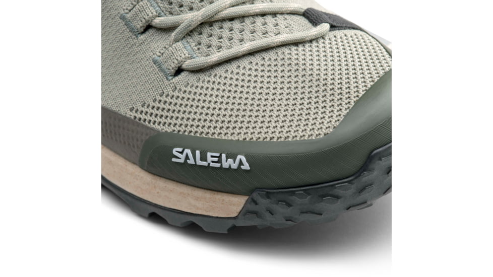 Salewa Puez Knit Mid PTX Hiking Boots - Mens, Shadow/Dark Olive, 10 US, 00-0000061434-5136-10