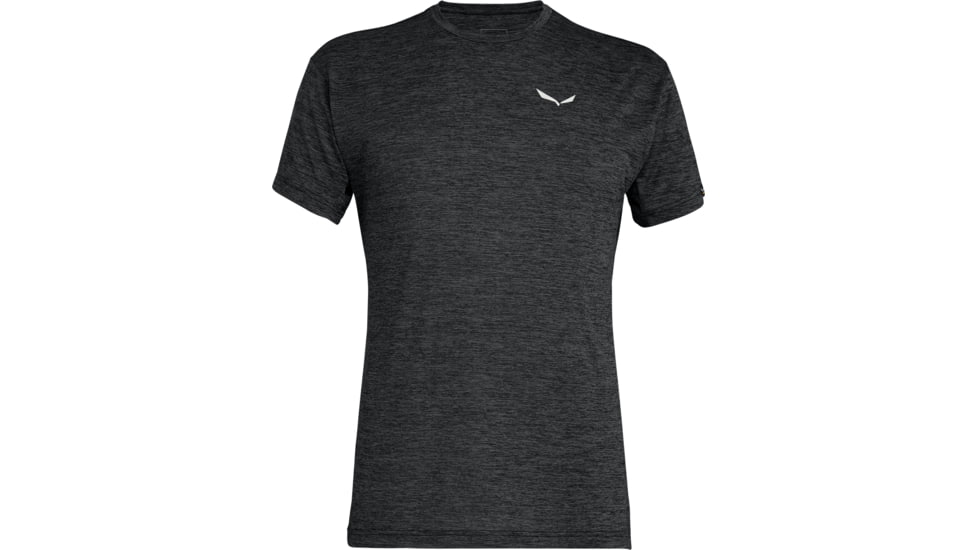 Salewa Puez Melange Dry T-Shirt - Mens, Black Out Melange, M, 00-0000026537-0936-M