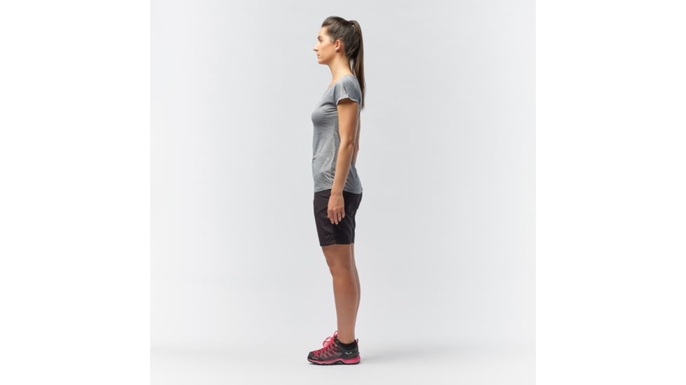 Salewa Puez Melange Dry T-Shirt - Womens, Quiet Shade Melange, XL, 00-0000026538-0538-XL