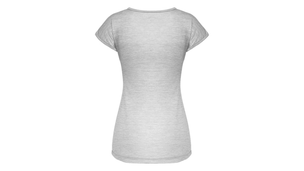 Salewa Puez Melange Dry T-Shirt - Womens, White Melange, L, 00-0000026538-0028-L