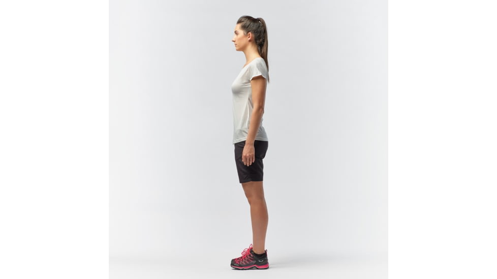 Salewa Puez Melange Dry T-Shirt - Womens, White Melange, L, 00-0000026538-0028-L