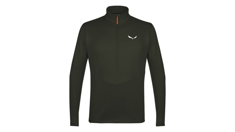 Salewa Puez Pl Hz Fleece - Mens, Dark Olive, Medium, 28481-5281-M
