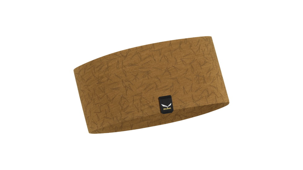 Salewa Pure Alpine Merino Headband, Golden Brown Pins, UNI58, 28281-7021