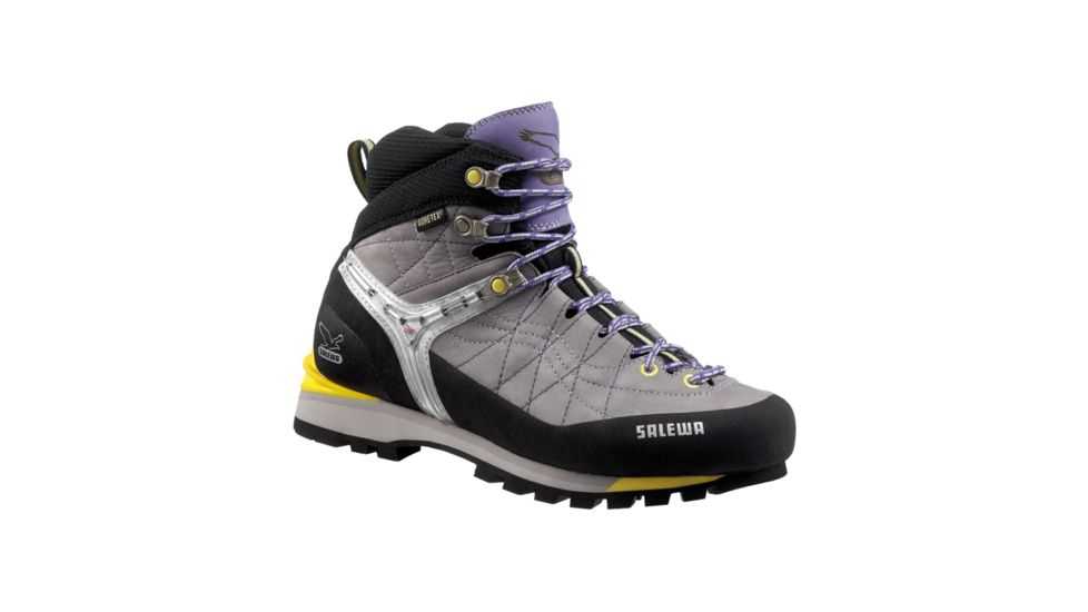 Salewa Rapace GTX Boot - Women's-9.5 US-Gray/Yellow